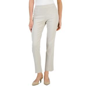 JM Collection Petite Tummy Control Pull On Pants